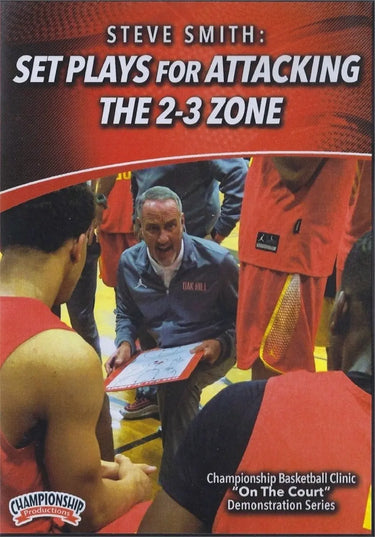 Set Plays For Attacking The 2-3 Zone Instructional Basketball Coaching Video